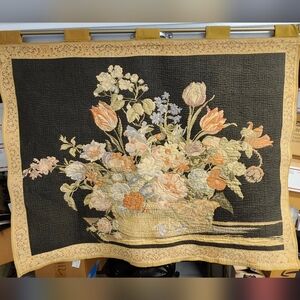 Floral Tapestry Wall Hanging